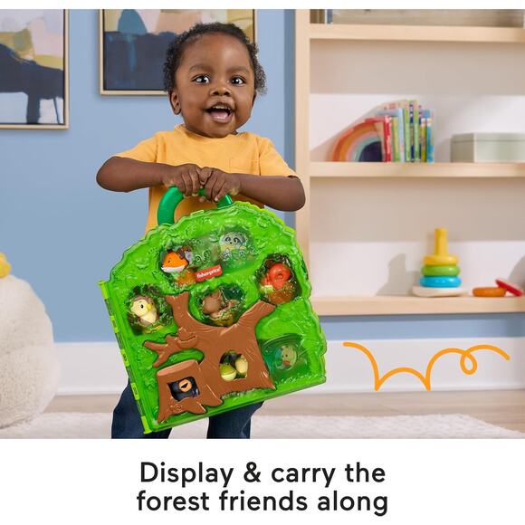 Fisher-Price Little People Forest Friends Playset Toddler Toy Kids Ages 1 Plus - Picture 4 of 6